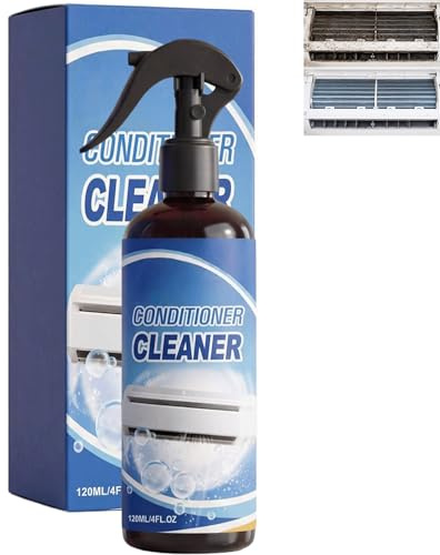 Heavy Duty HVAC Coil Cleaner Foam Spray, No Rinse Evaporator & Condenser Coil Cleaning Foam, Foaming Climate Conditioner Cleaner für tragbare Fenstergeräte, (1 stücke)