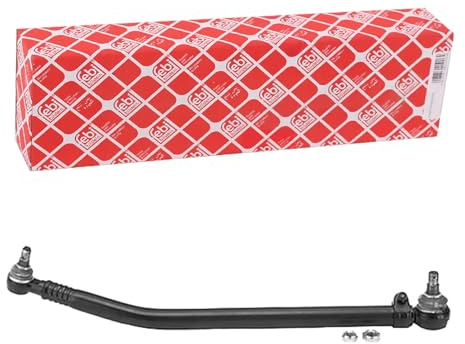 febi bilstein 09283 Lenkstange mit Kronenmuttern und Splinten, vom Lenkgetriebe zur 1. Vorderachse, 1 Stück