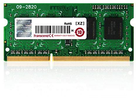 Transcend TS512MSK64W6N - Memoria RAM de 4 GB (204 Pin SO-DIMM, DDR3 SDRAM, 1600 MHz, 2Rx8)