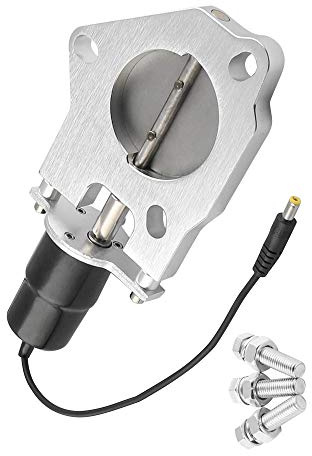 Riloer Ritaglio di scarico elettrico, valvola E-CUT Motore fuori Ritaglio tubo di scarico elettrico in acciaio inossidabile 2.25 pollici （57 mm）