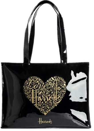 UKKD Borsa Donna Riutilizzabile In Pvc Borsa Eco-Compatibile Da Donna London Shopper Bag Impermeabile, Grande