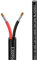 Matugajp Cable 18AWG 2×0,75mm², Cable alargador de 2 polos, 5metros, UL2464,Tensión5V/12V/24V/300V, cable de cobre estañado multitrenzado sin oxígeno