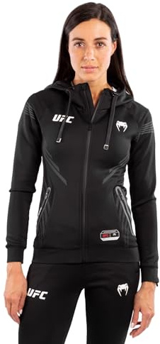 Venum Damen UFC Authentic Fight Night Women Walkout Hoodie, Schwarz, X-Small