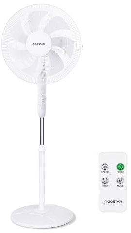 Aigostar Canace - Ventilatore da terra con telecomando