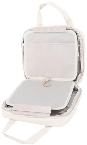 Trousse de Toilette Voyage Crochet Suspendu Trousse Rangement Maquillage avec Miroir Maquillage Femme Trousse Toilette Portable Suspendre Trousse Toilette étui Train pour