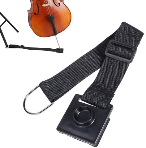 Cello Anti Rutsch Gürtel,Cello Ankerhalter,Cello Anti Rutsch Stopper,Cello Rutschfeste Halter,Cello Endstift Anker,Cello Stachelanker mit Rutschfestem Schwamm für Cellisten-Übungsleistung