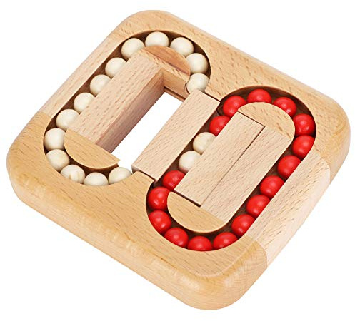 Zerodis Premium -Buchenholzholz Planar Ball Spielzeug Intelligenzentwicklung für Alle Altersgruppen, die aus Buche Wood Planar Ball Holzspielzeug Buche Material Brain Intelligence Development für