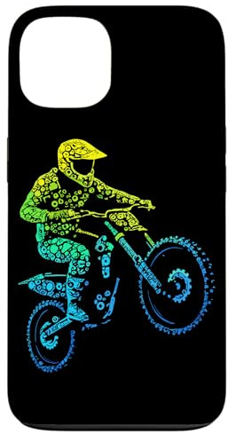 Motocross et Moto Tout-Terrain | Graphisme pour vélo Tout-Terrain Coque pour iPhone 13