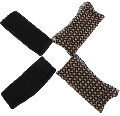 Mikinona 4 Stück Billard Poliertücher aus Mikrofasern 6,6 X 4,6cm Fusselfreie Queue Reinigungstücher für Schonende Pflege und Präzises Polieren von Queueschäften Universell für