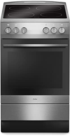 Amica SHC 11595 E Standherd Cerankochfeld 50cm Edelstahl Steam Clean