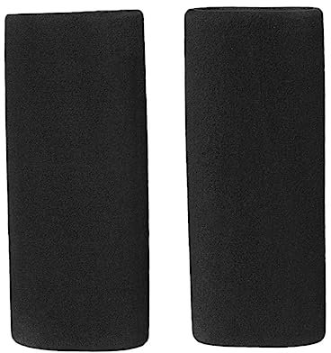 NOLITOY Motorrad Lenkerabdeckung Rutschfeste Gummi Lenkergriffe Schwarz Kältebeständig Mit Druckentlastung Für Fahrrad Und E-bike