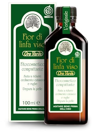 Mary Rose Fior di Linfa, Siero Viso Antirughe Donna Uomo con Vitamina E 100 ml, Contorno Occhi, Illuminante Concentrato, Alternativa alla Crema Viso, Biologico, Made in Italy