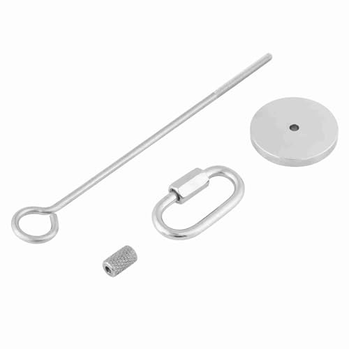 Spiedo mangiatoia per uccelli, per verdure, carne, fringuelli, canarini, altalena, gabbia ideale per servire frutta e verdura, realizzata in acciaio inossidabile (S)