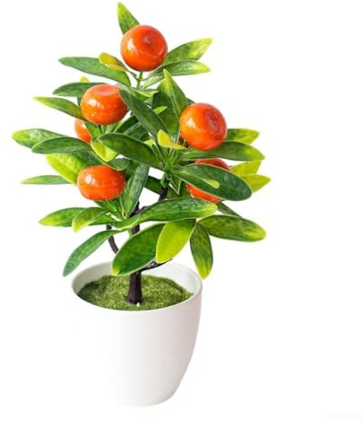 Impresionante bonsái artificial en maceta para iluminar tu sala de estar, dormitorio u oficina (#2)