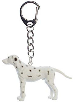 Miniblings Dalmatiner Schlüsselanhänger Hund Familienhund | Robuster Begleiter für Tasche und Rucksack, ein Mitbringsel mit Charakter