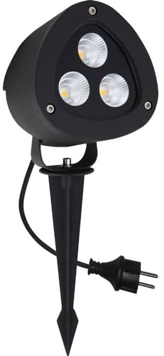 Megatron Gartia MT70802 LED-Gartenstrahler LED 20W Warm white anthracite