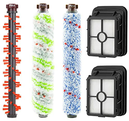 Wessper Dammsugare Filter Reservdel, Neon 1934 Område Matta Borstrulle, 1785 Fleryta Husdjur Borstrulle, Multiyta 1868 Borstrulle och 1866 Dammsugarfilter Passar Bissell Crosswave Dammsugare