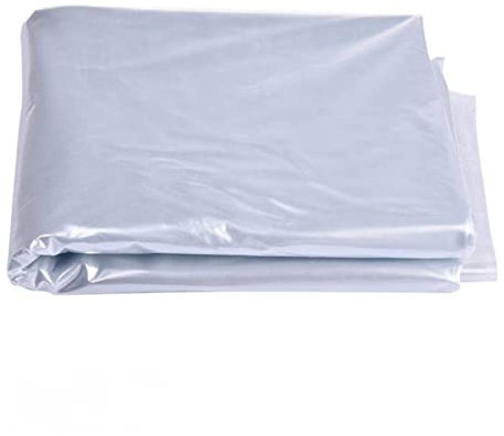 DAZZLEEX Película de invernadero, 3 x 4 m, lámina de plástico de polietileno transparente, cubierta de material de bricolaje para techo de invernadero