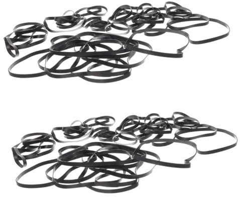 ABOOFAN 100stücke Gummiriemen Für Kassettendecks Robuste Antriebsriemen Für Recorder DVD Und Cd-geräte Flach Für Reparatur Und Wartung