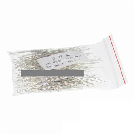10 Stück 3 * 10mm 0,5A/1A/2A/3A/5A axiale schnelle Glassicherung mit Blei 3 * 10 0,5A 1A 2A 3A 5A (Size : 5A 10Pcs)