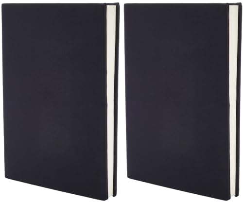 craspire Dehnbarer Bucheinband 6X9 Schwarze Elastische Notizbuchhülle Bis Zu 18.5 strapazierfähige, Waschbare, Wiederverwendbare Schutzhülle Für Liebhaber von Hardcover-Büchern, Taschenbüchern