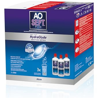 Aosept Plus HydraGlyde 3 x 360 ml