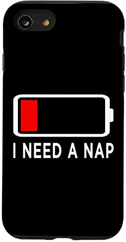 iPhone SE (2020) / 7 / 8 I Need A Nap - Low Battery Case