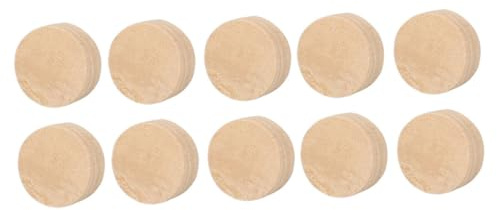 Vaguelly 10 Stück Professionelle Trompetenkorkmatte aus Kork für Wasserklappe Posaune Einfach zu Ersetzen als Zubehör für Blechblasinstrumente