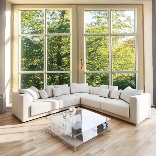 Fotomurales Paisaje De Ventana Moderno Papel pintado 250 x 175 cm tejido no tejido, Arte Papel tapiz mural Verde Moderna Decoración De Pared Sala Oficina Salón