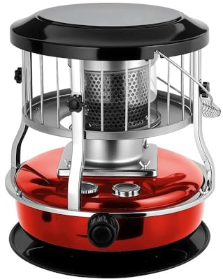 Calentador de queroseno portátil, estufa radiante no eléctrica para uso en interiores y exteriores, ideal para camping, caza y situaciones de emergencia
