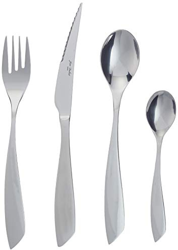 Jean Dubost Créations 72220.24 Besteckset Slim, Edelstahl, 24-teilig