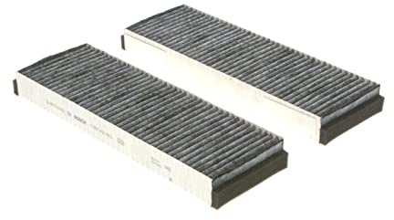Bosch R2422 - Innenraumfilter mit Aktivkohle | Filtert Gerüche, Pollen und Staub - Ersatzfilter für bessere Luftqualität im Fahrzeuginnenraum