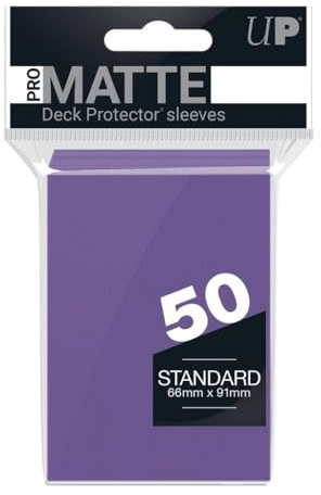 Ultra Pro SLEEVES Pro-Matte d12 Card Game (Purple)