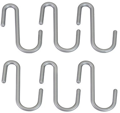 Metaltex 350708141 S-Haken City 6er Set