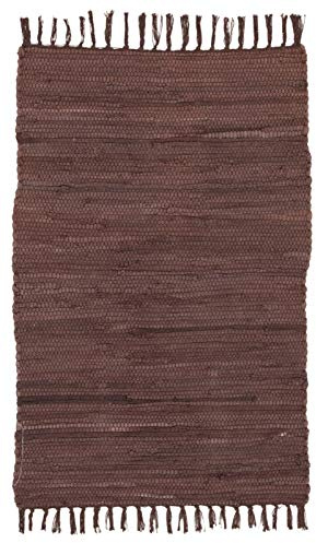 ABC Italia Teppich Abano braun 50 x 80 cm