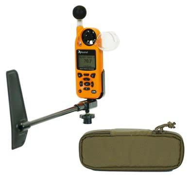 Kestrel 5000 Series Rotating Vane Mount e Tactical Carry Case, HST Series, Berry Compliant, Nero