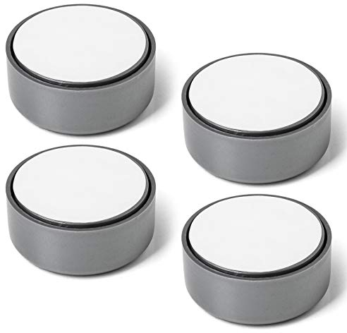 Set da 4 Piedini per Mobili GOLF Scorrevole per Divano di Appoggio Protettivo Grigio Regolabile di SO-TECH