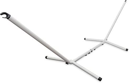 Julido Hängemattengestell Outdoor aus Stahl, Gestell Hängematte bis 150kg belastbar, verstellbare Länge von 300-340cm