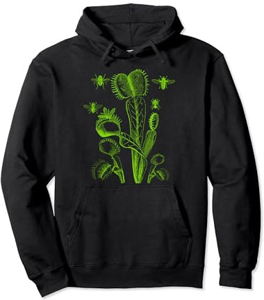 Carnivorous Plant Venus Fly Trap Pullover Hoodie