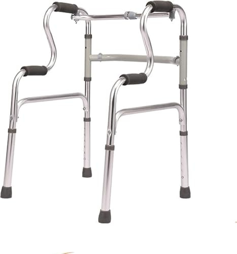 Aufrechter Rollator hoch zusammenklappbar Rollator Walker - Stand Up Mobilitätshilfe für Senioren und Erwachsene - Ideal für gelähmte und eingeschränkte Mobilität - Falten und Verstauen - Einstellbare