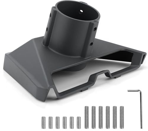 Starklink Gen 3 - Supporto adattatore per tubo satellitare Starklink in alluminio Starklink Gen 3 Pole Mount Base Kit, per adattatore Starlink Gen 3