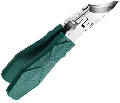 Coupe-Ongles Incliné | Modèle Robust Biseauté Anti-Éclaboussures - Pince à Ongles pour Femmes, Personnes Âgées & Salon