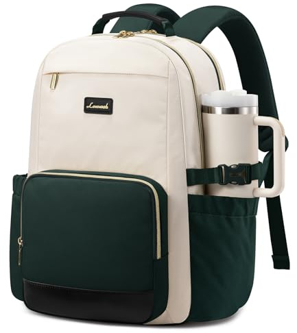 LOVEVOOK Rucksack Damen,17,3 Zoll Laptop Schulrucksack Teenager mit großem Fach