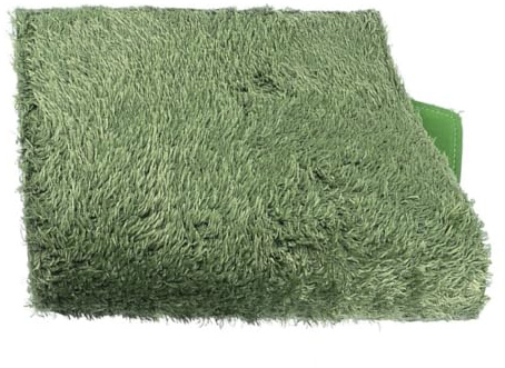Luxshiny Tappeto per Rettili Morbido e Tagliabile in Cotone Verde, Tappetino per Terrario per Animali Domestici per Terrari di Rettili e Anfibi