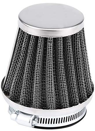 Qiilu Motorrad Luftfilter, Reiniger Universal für Kawasaki (60mm)