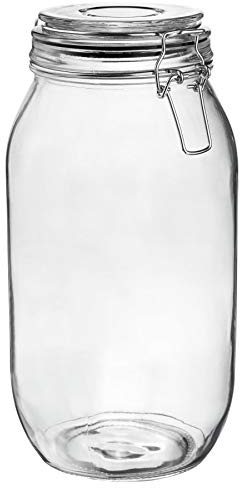 Argon Tableware Glaspeicherglas - 2L - Schwarzes Siegel