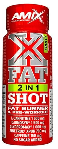 AMIX Xfat 2 in 1 SHOT - 20 viales x 60 ml Fruity