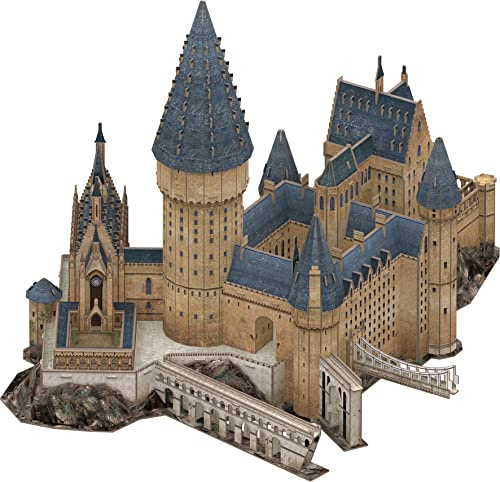 CubicFun | Harry Potter Die Große Halle von Schloss Hogwarts | Bauspiel | 3D Puzzle | 187 Teile | ab 8 Jahren