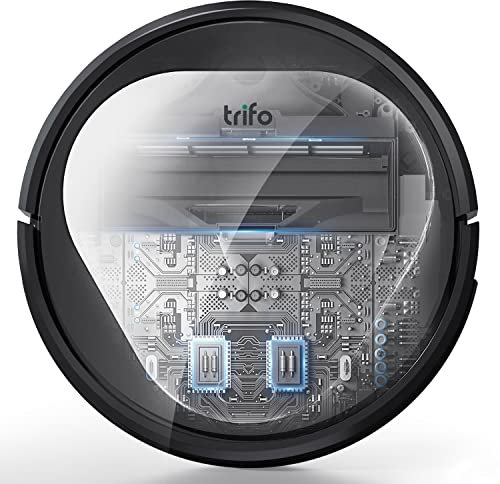 TRIFO Saugroboter, 3000Pa Saugkraft, App/Alexa Steuerung, Smart Navigation, 600ml Staubbehälter, Lange Laufzeit. Roboterstaubsauger mit WLAN für Hartböden,Teppiche,Hartholz und Tierhaare