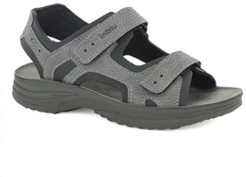 inblu Plantare imbottito e suola dinamica e antishock, per una passeggiata in tutta comodità. Grigio Grigio 025